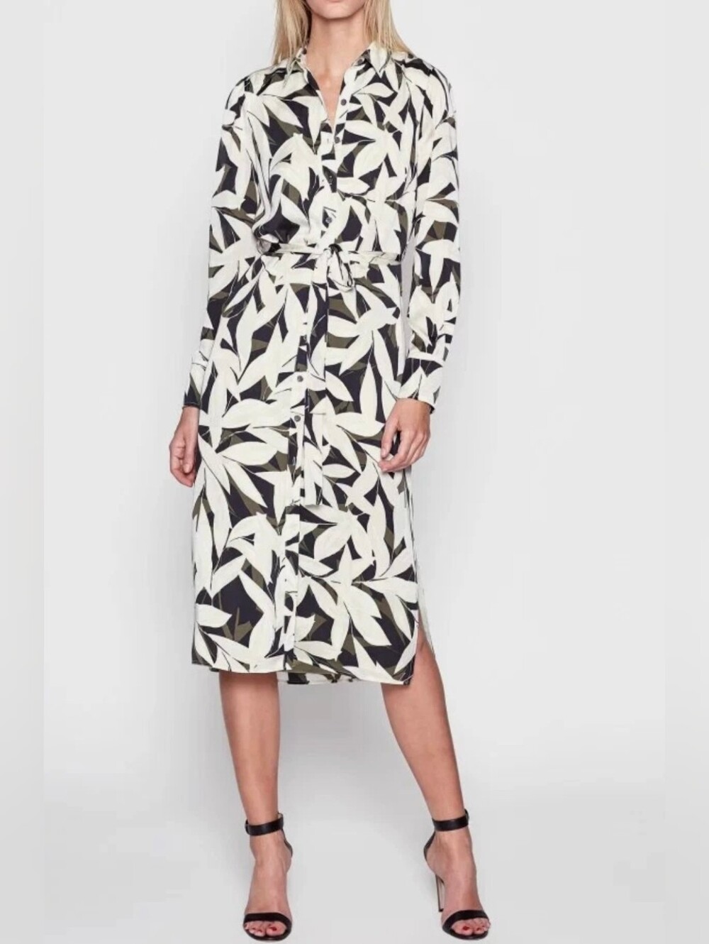 Equipment Rosalee Midi Shirt Dress